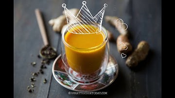 Indonesian Jamu Kunyit Jahe Asam (Turmeric Ginger Tamarind Jamu Juice)