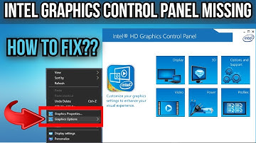 ➢Intel HD Graphics Control Panel Missing | Intel Graphics Missing From Desktop Right Click | Latest