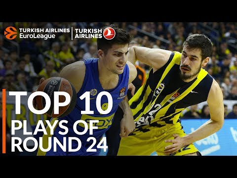 Turkish Airlines EuroLeague Regular Season Round 24 Top 10 Plays