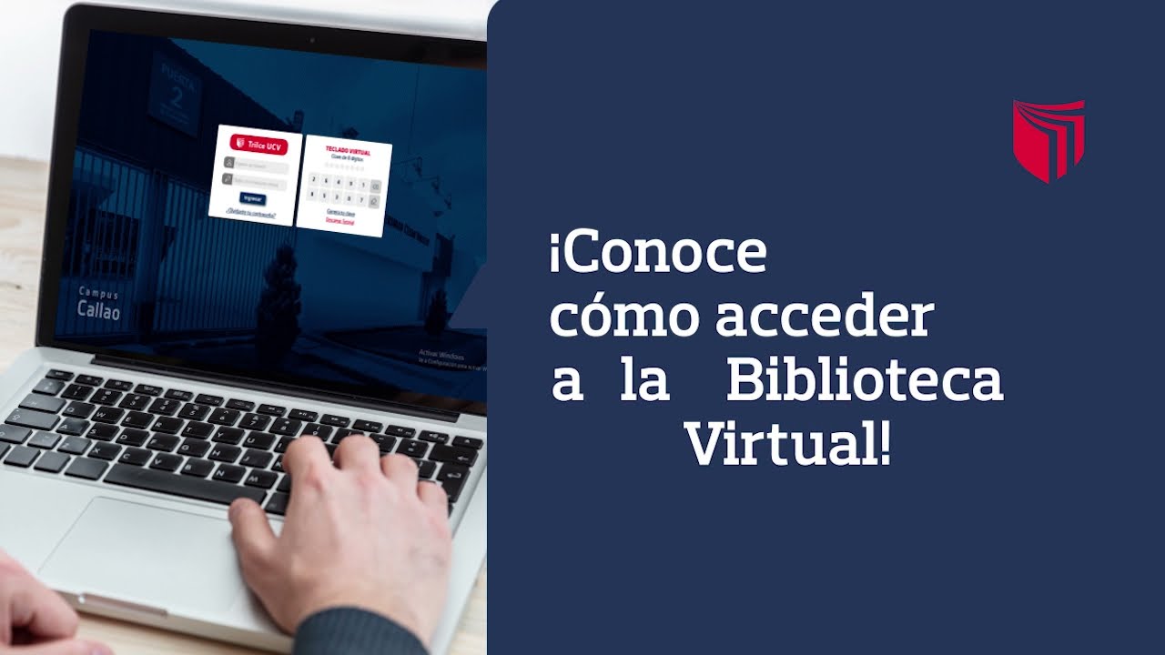 CÓMO ACCEDER A LA BIBLIOTECA VIRTUAL UCV - YouTube