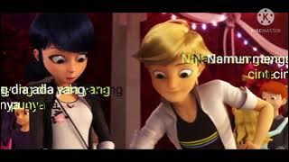 Yovie & Nuno - Merindu Lagi (With Lyrics) Marinette & Adrien Cover (AMV)