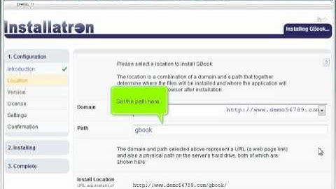 How to install GBook in Installatron | HostVizor