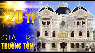 Mẫu thiết kế biệt thự lâu đài kiểu Pháp 3 tầng - NTV1483