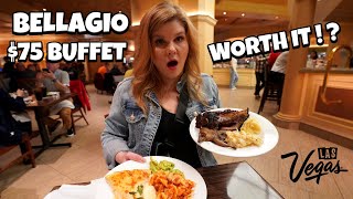 I Tried Bellagio's $75 All You Can Eat Dinner Buffet in Las Vegas... 🤔