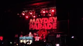 Mayday Parade - Miserable At Best Sing along LIVE (The Honeymoon Tour)