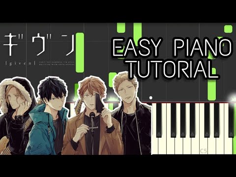 Given ost Fuyu no hanashi - EASY TUTORIAL (easy/relaxing version)