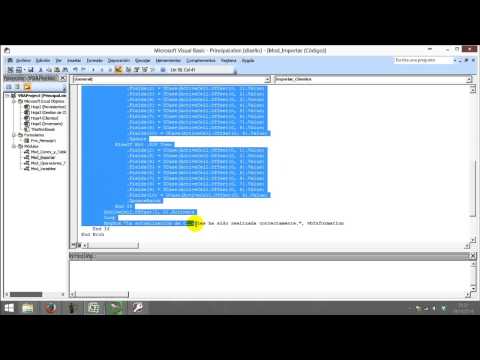 Cómo importar datos de Excel a Access con un botón de comando - Video