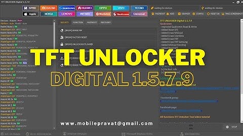 TFT UNLOCKER Digital 1.5.7.9 Crack 2022 🔥🔥 Reset EFS | Erase MiCloud | FRP Bypass Oppo, Vivo