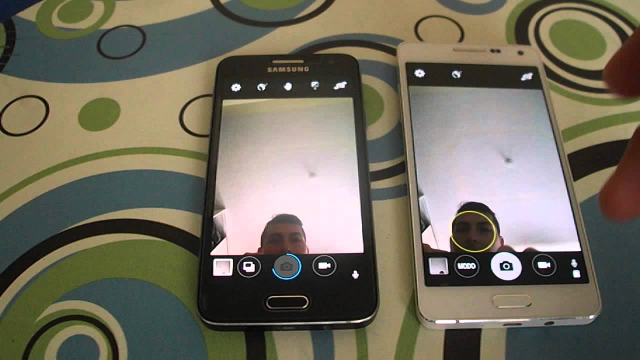 Camaras Galaxy A3 Samsung A5 analisis rapido - YouTube