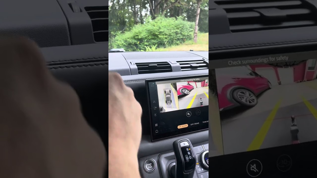 Turning off parking proximity warnings on the 2020+ Land Rover Defender
