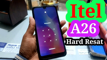 Itel A26 Hard Resat | Pin Pattern Lock Remove Without Pc