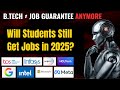B.Tech Degree: No More Value? AI & Automation Are Killing Tech Careers!
