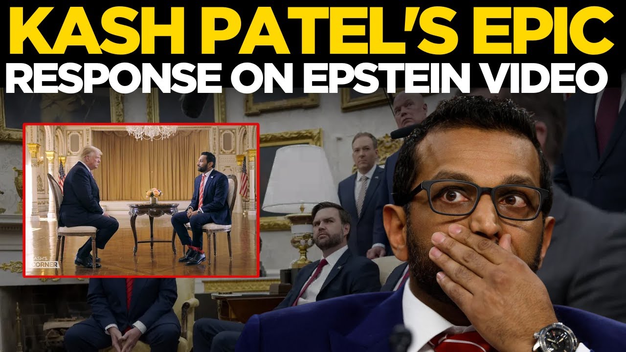LIVE | Kash Patel Explodes After Epstein Video Shown In Congress Hearing | Stunning Hearing Moments