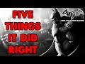 5 Things Batman Arkham City Did Right