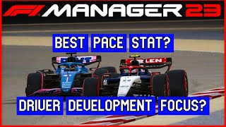 Pace Stats: Which is More Important? - F1 Manager 2023