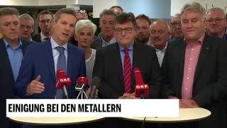 Metaller-KV: Löhne/Gehälter steigen um 3%