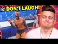 WWE TRY NOT TO LAUGH CHALLENGE! *BOTCHES EDITION*