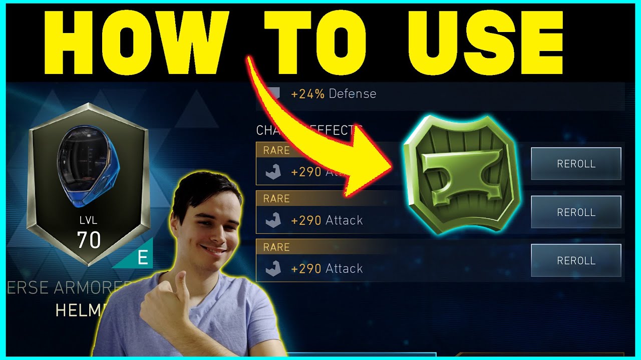 Как правильно использовать перековки и шестерни в Injustice 2 Mobile