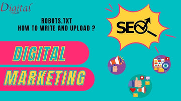 How to write Robots.txt file and upload it in the cPanel of our Website