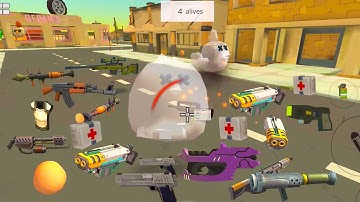 BattleRoyalePvP Chicken Gun Game || Pro VS Hacker || Android GamePlay FHD