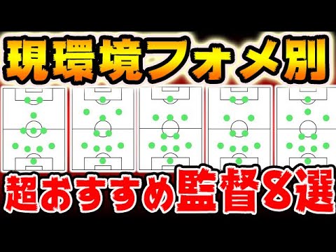 現環境フォメ別超おすすめ監督8選 124 ウイイレアプリ21 Japan Xanh