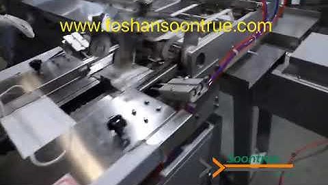 SOONTRUE - Disposable medical mask packing machine with ear loop folding device