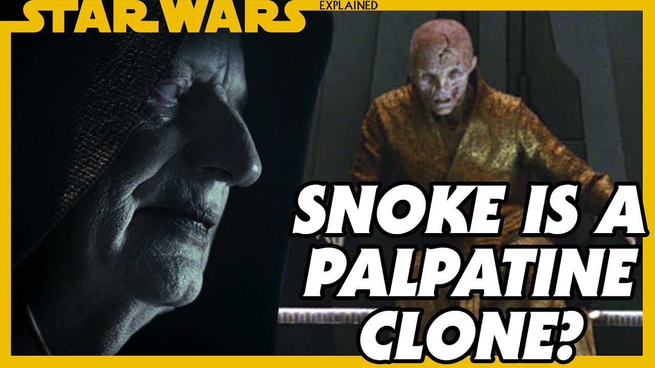 New Evidence that Snoke is a Clone of Palpatine - YouTube