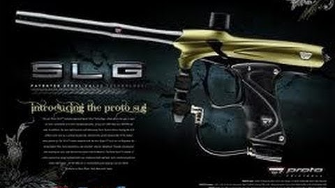 Proto SLG 08 Paintball Gun review and firing test