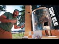 We built a soda vapor glazing kiln