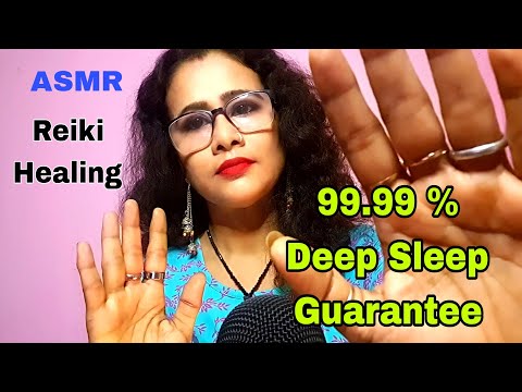 [ASMR] Reiki Healing for Deep Sleep 💤💤& Face Touching |hindi asmr|Dearly ASMR|
