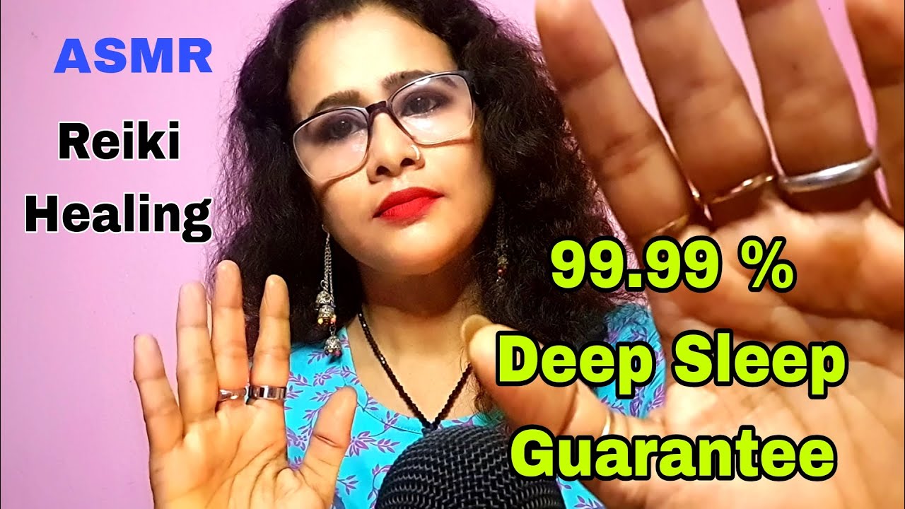 [ASMR] Reiki Healing for Deep Sleep 💤💤& Face Touching |hindi asmr ...