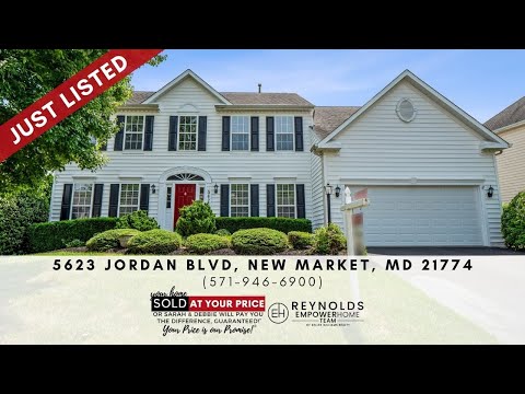 5623 Jordan Boulevard, New Market, MD home video tour