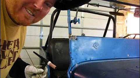 2020 Quarantine 1946 Willys CJ 2a Windshield Frame "Repair"