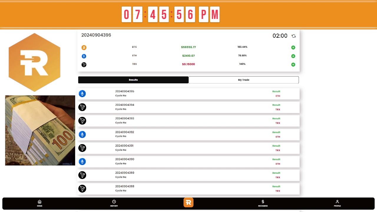 Earn With Riotchain Club's Live broadcast