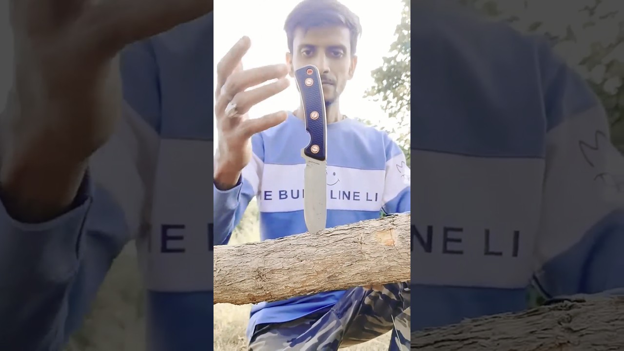 SHE WORKS great with a KNIFE  