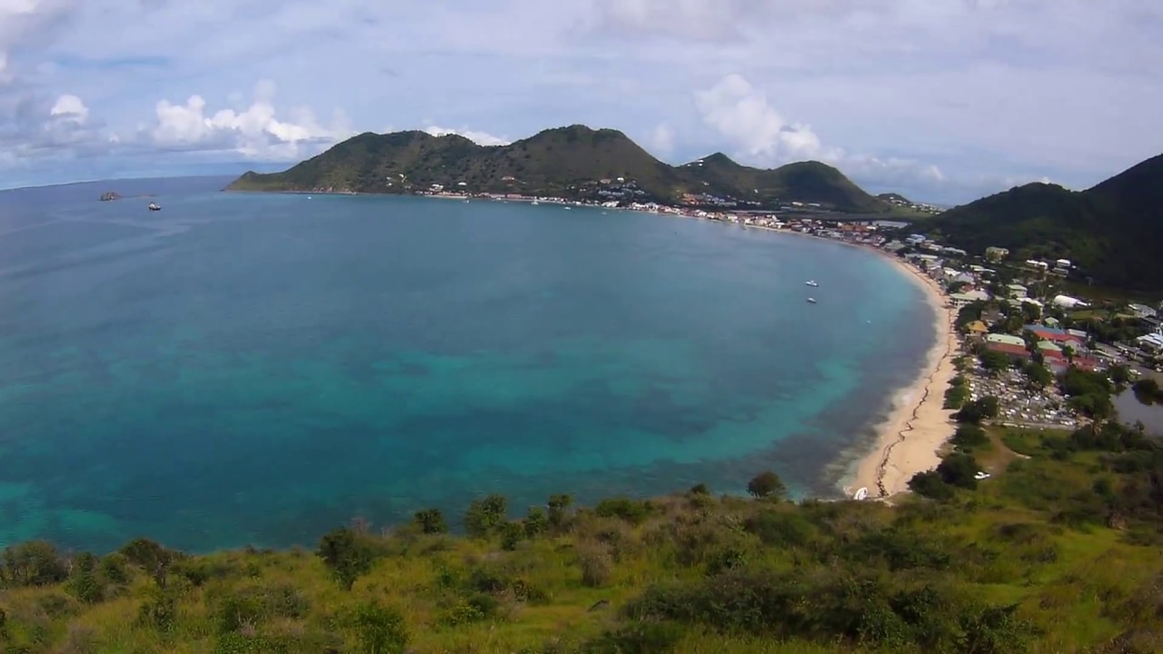 Overlooking Grand Case, St Martin YouTube