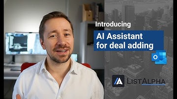 Introducing ListAlpha Deals Assistants