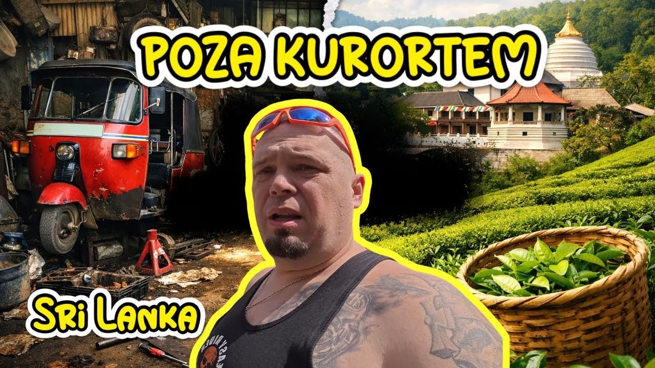Prawdziwa Sri Lanka poza kurortem 🇱🇰 warsztaty, złom, Budda i plantacja herbaty