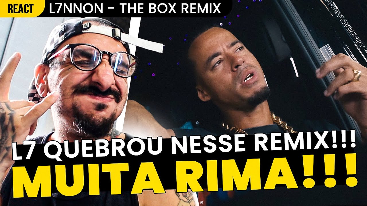 PESADÍSSIMO!!! L7NNON - THE BOX (REMIX) PROD. LEVIANO [REAÇÃO]