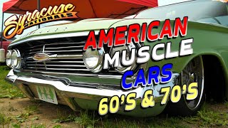 BEST CLASSIC STREET RODS |SYRACUSE  NATIONALS 2023 | AMERICAN MUSCLE 60 & 70'S