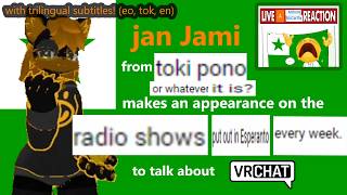 i was on the new Esperanto radio shows! [EO/EN/TOK]