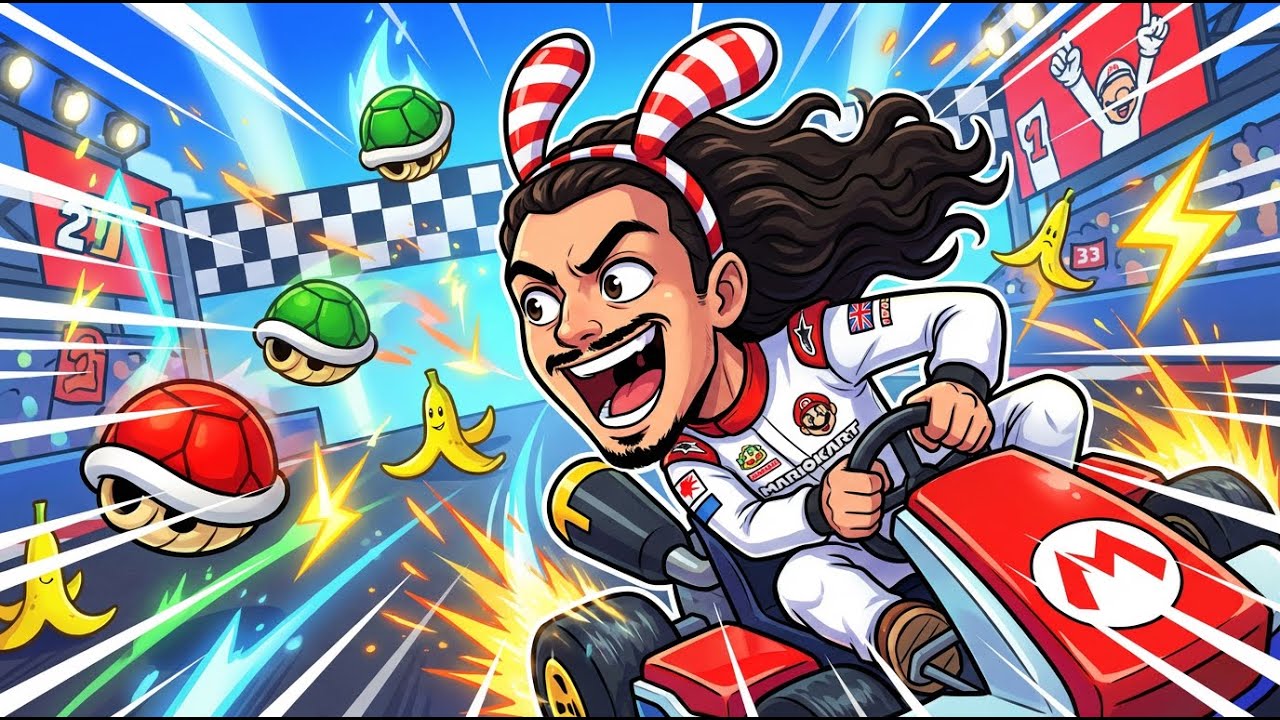 No Good Streamer R Maria Mario Kart Streamer Crashes Out! - YouTube