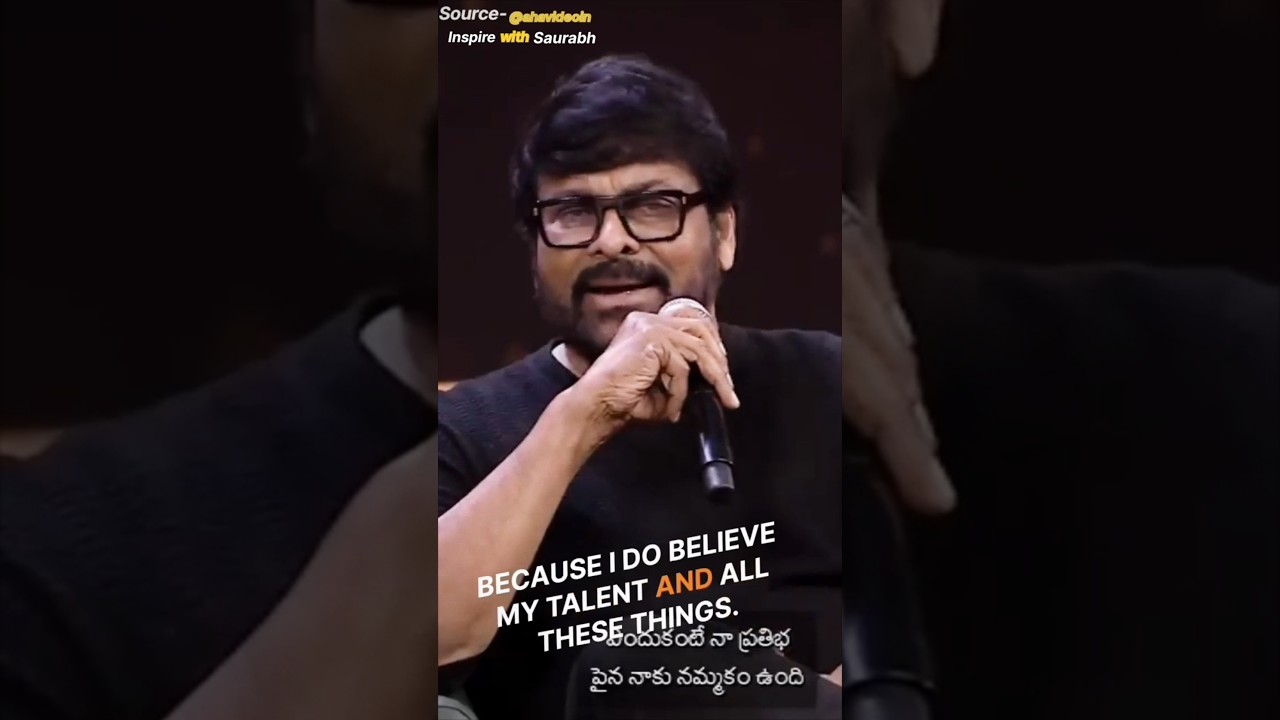 How Chiranjeevi Garu 🌻 Become a Megastar | Chiranjeevi Garu Interview