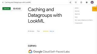Caching and Datagroups with LookML GSP893