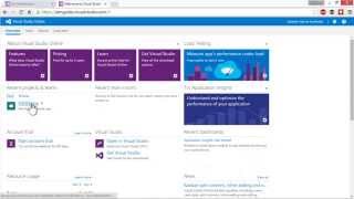 Getting Started with Visual Studio Online