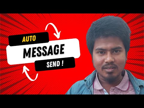 Auto Message Send. Facebook Messenger. Python. Bangla.