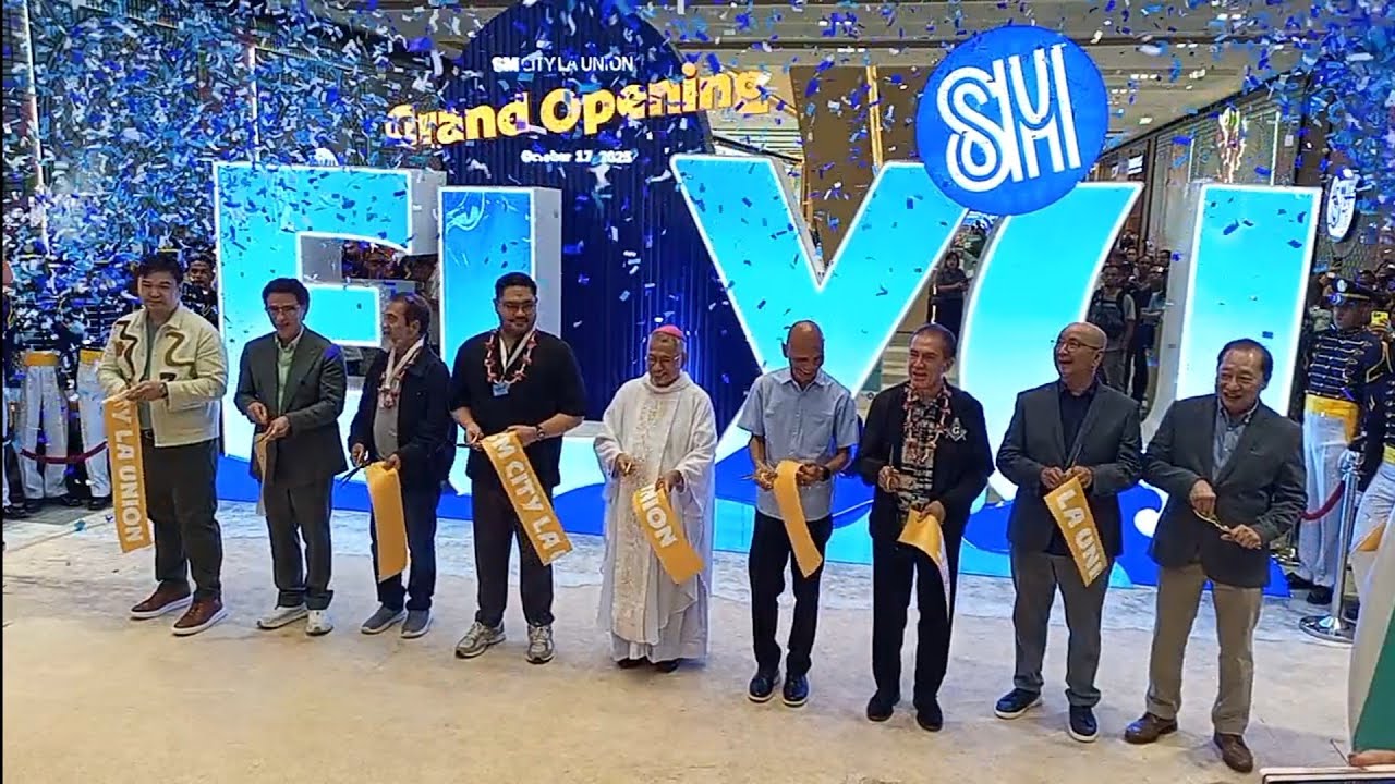 ПЕРЕРЕЗАНИЕ ЛЕНТОЧКИ | ТОРЖЕСТВЕННОЕ ОТКРЫТИЕ | SM CITY LA UNION, 16 ОКТЯБРЯ 2025 ГОДА