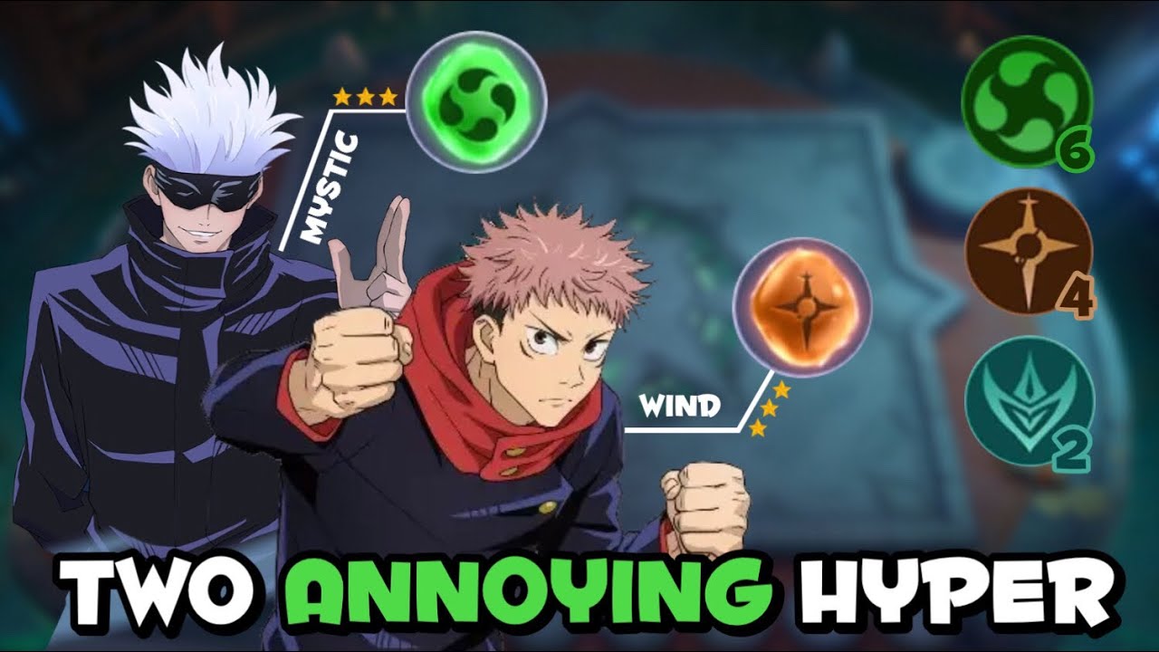 2 ANNOYING HYPER YIN STAR-CORE : WIND GAIN MANA | MAGIC CHESS | MOBILE LEGENDS