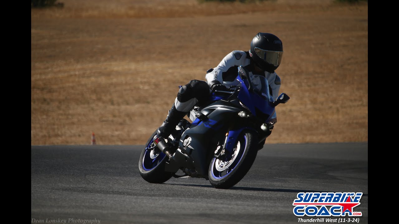 Second run thunder hill west R6 (chasing ninja 400) - YouTube