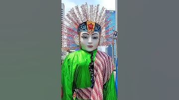 video lucu ondel-ondel, ondel-ondel Sedang bernyanyi